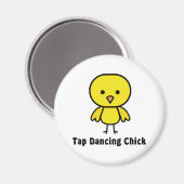 Tik Dansende Chick Magneet (Voorkant / Achterkant)