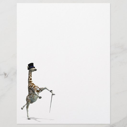 Tik dansende Giraffe (Voorkant)