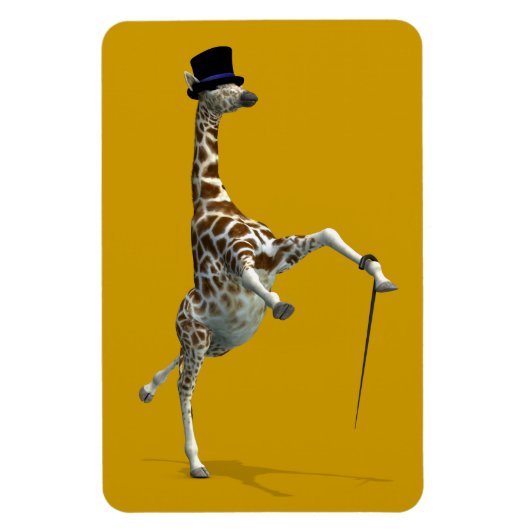 Tik dansende Giraffe Magneet (Verticaal)