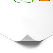 Tik dansende glimlach poster (Hoek)