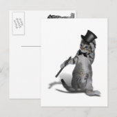 Tik danskat briefkaart (Voorkant / Achterkant)