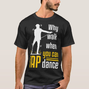 Tik danskool voor dansende dop t-shirt