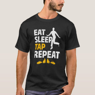 Tik danstikken dansend uiteinde slaapstand herhale t-shirt