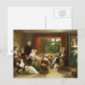 Tik de Slipper bij de buurvrouw Flamborough.. Briefkaart (Voorkant / Achterkant)