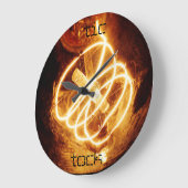 tik grote klok (Hoek)