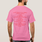 Tik je? t-shirt (Achterkant)