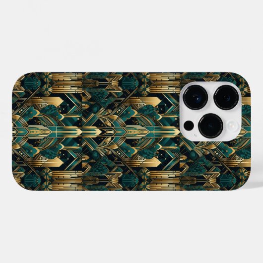 tik kunstdecopatroon Case-Mate iPhone case (Achterkant (horizontaal))