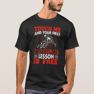 Tik me aan en je eerste rustelles is gratis. t-shirt