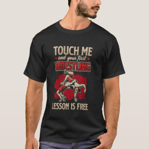 Tik me aan en je eerste rustelles is gratis. t-shirt