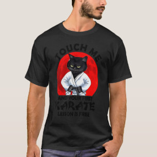 Tik me aan en je eerste stuiver is gratis kat t-shirt