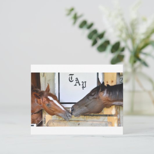 Tik me af briefkaart (Staand voorkant)