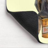Tik niet op Mijn bier Rottweiler Mousepad Muismat (Hoek)