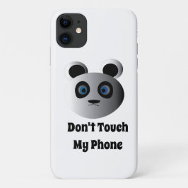 Tik niet op Mijn Panda-cover iPhone 11 hoesjes