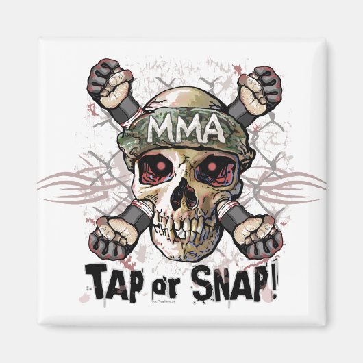 Tik of Magnetisch MMA-schedel Magneet (Voorkant)