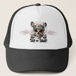 Tik of Magnetisch MMA schedel Trucker Pet