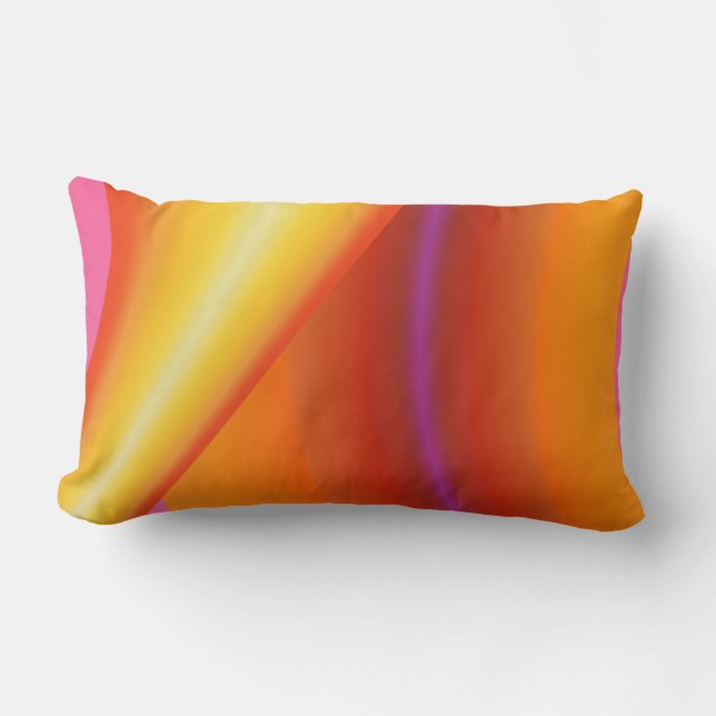 Tik op 2 fijne fractale kunst kussen (Voorkant)