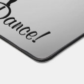 Tik op Dance Persoonlijke Naam Bureaumat (Hoek)