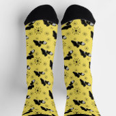 Tik op Dancers Gold en Black Tap-schoepen gevlekt Sokken (Top)