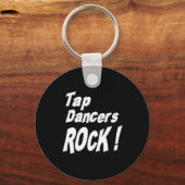 Tik op Dancers Rock! Button Sleutelhanger (Voorkant)