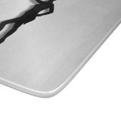 Tik op dansglas snijplank (Hoek)