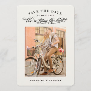 Tik op de foto van de Klasse op de datumkaart Save The Date