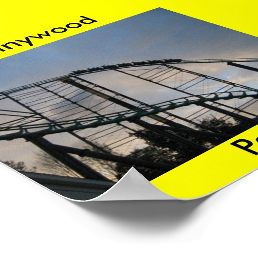 Tik op de hemel poster (Hoek)