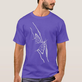 Tik op de kunst t-shirt