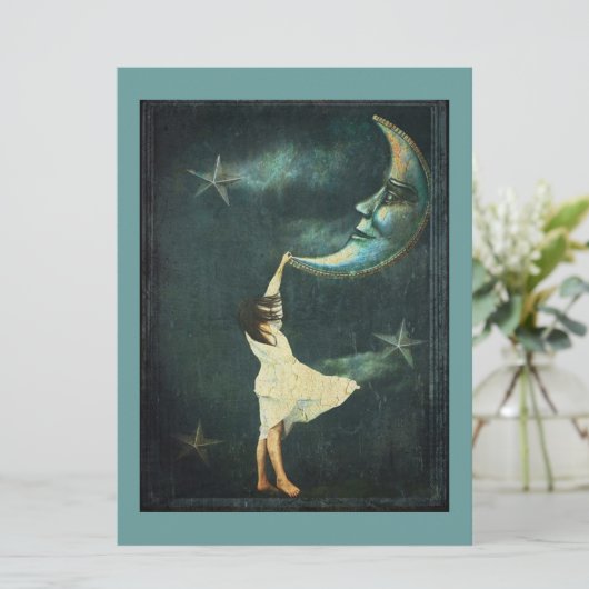 Tik op de maan (Staand voorkant)