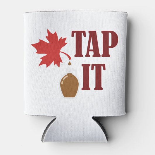 Tik op de Maple Syrup Blikjeskoeler (Voorkant)