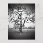 Tik op een blad... briefkaart (Voorkant)