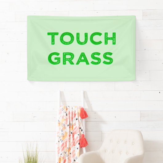 Tik op Grass Spandoek (Insitu)