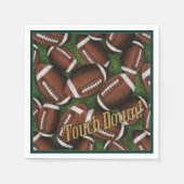 Tik op het Football van Napkins Servetten (Voorkant)