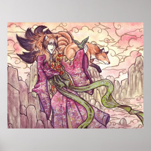 Tik op het Poster Sky (Voorkant)