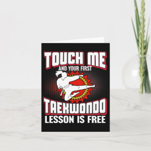 Tik op mij en je eerste Taekwondo-leson is gratis Kaart