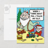 Tik op Mijn Elf Feestdagenkaart (Voorkant / Achterkant)