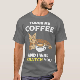 Tik op mijn kattenkattenkatje Kitty Cat Lover Kitt T-shirt