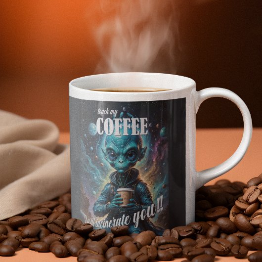 Tik op Mijn koffie Grote Koffiekop