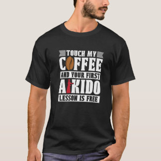 Tik op Mijn koffie Martial Samurai Sports Fighter  T-shirt