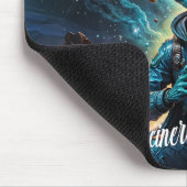 Tik op Mijn koffie Muismat (Hoek)