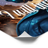 Tik op Mijn koffie Perfect Poster (Hoek)