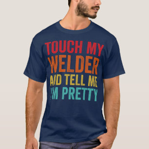Tik op mijn lassen t-shirt
