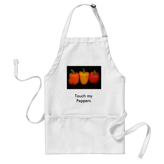 Tik op mijn Peppers Standaard Schort (Voorkant)