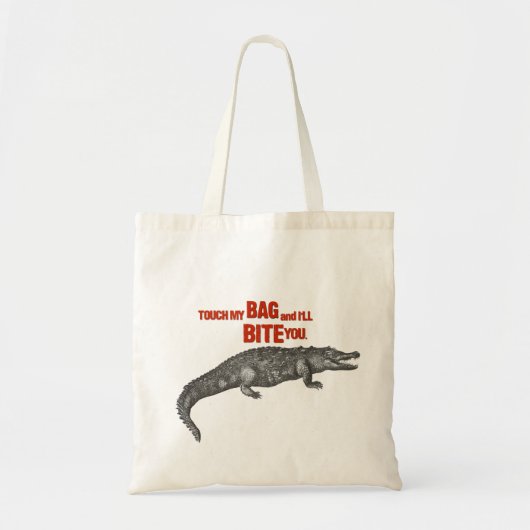 Tik op Mijn tas en ik zal je pakken. (Voorkant)