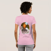 Tik op Moon Rover: Funny Lunar IllustratioT-Shirt T-shirt (Achterkant volledig)