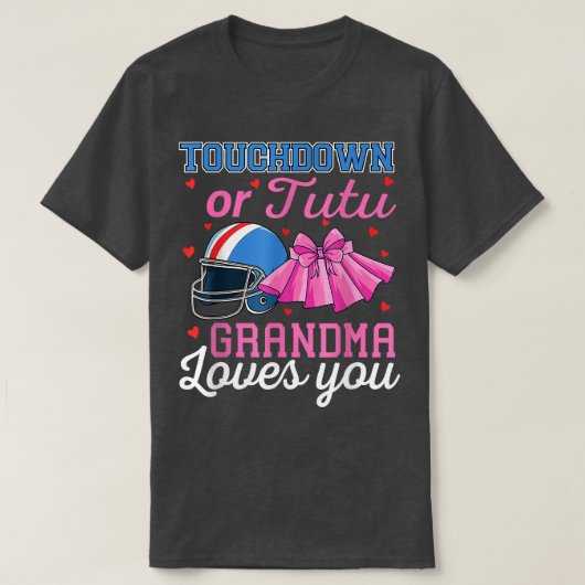 Tik op of tik op de hand: maak bekendmakingsbab be t-shirt (Design voorkant)