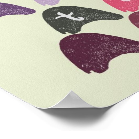 Tik op Poster afdrukken (Hoek)