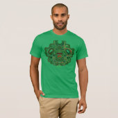Tik op T - shirts: (Totem) Dreaming Lizard T-shirt (Voorkant volledig)