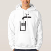 Tik op watersymbool hoodie (Voorkant)