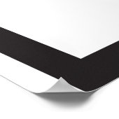 Tik op watersymbool poster (Hoek)