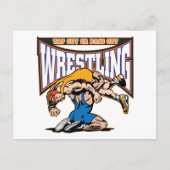 Tik op Wrestlers Briefkaart (Voorkant)